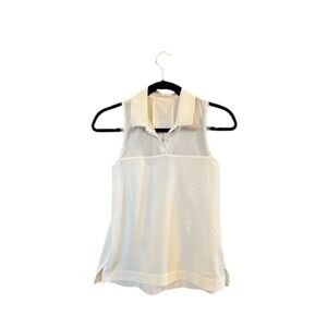 NIKE-Dry Fit Women’s Sleeveless Collard Golf Shirt